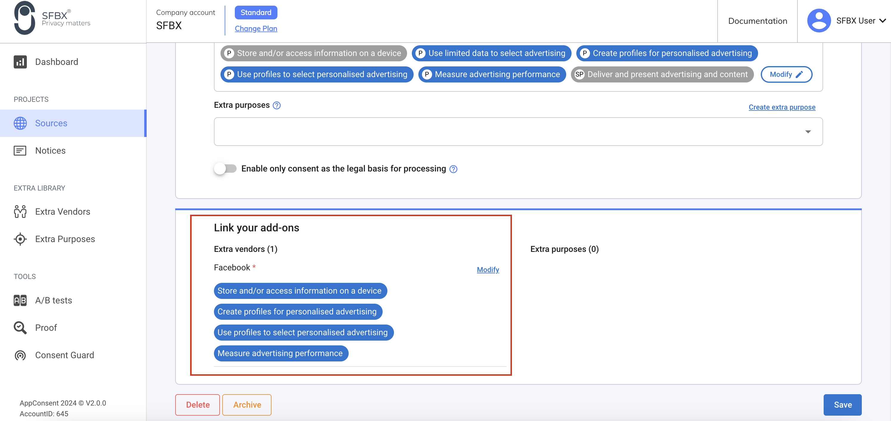 Google Analytics configuration facebook