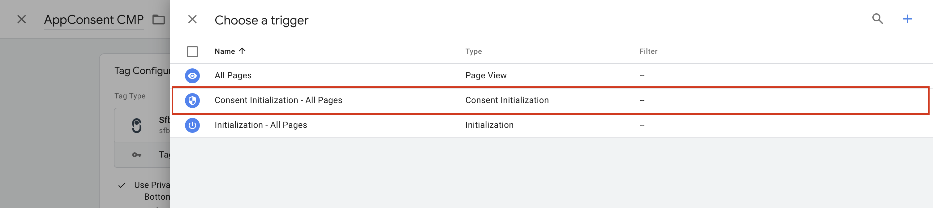 Google Tag Manager import template
