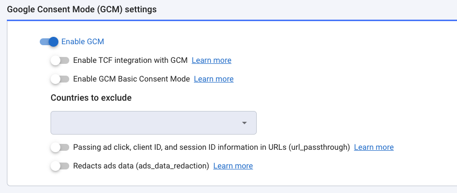 Add notice propriΓ©tΓ©s Google GCM