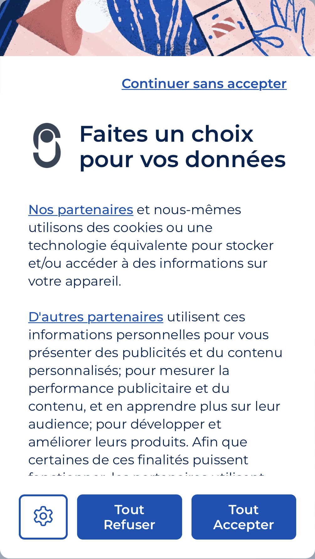 mobile notice classic template introduction page