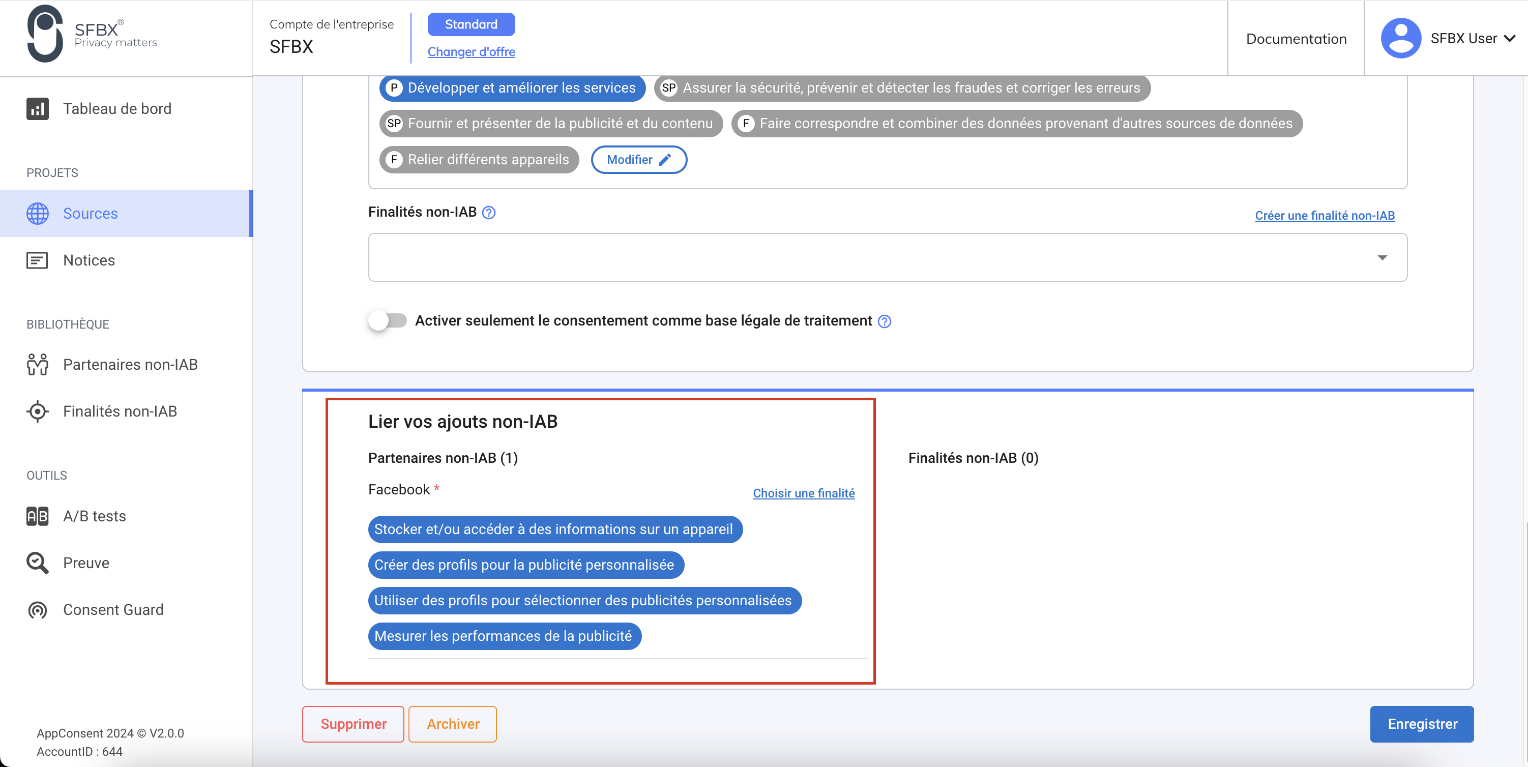 Google Analytics configuration facebook